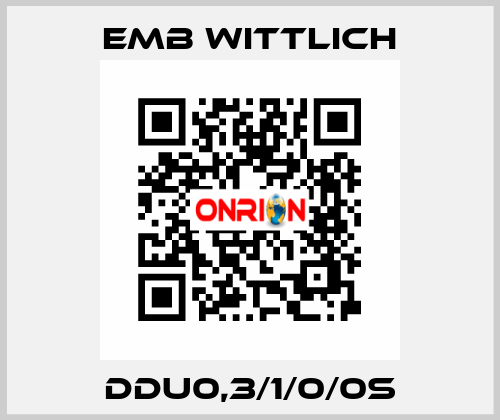 DDU0,3/1/0/0S EMB Wittlich