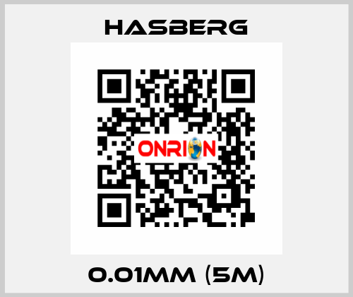 0.01mm (5m) Hasberg