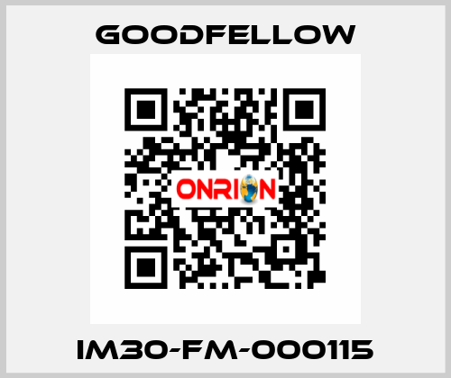 IM30-FM-000115 Goodfellow