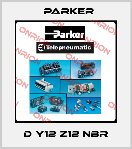 D Y12 Z12 NBR Parker