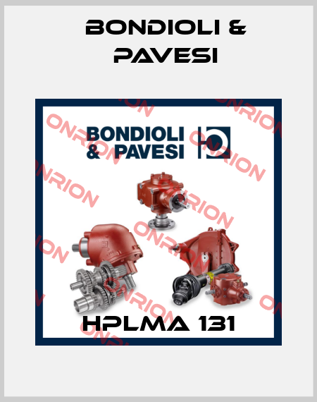 HPLMA 131 Bondioli & Pavesi