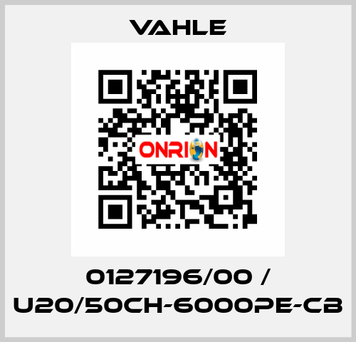 0127196/00 / U20/50CH-6000PE-CB Vahle