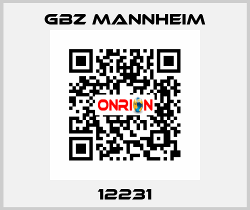 12231 GBZ MANNHEIM