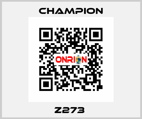 Z273  Champion