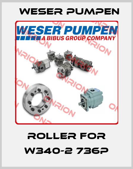roller for W340-2 736P Weser Pumpen