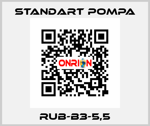 RUB-B3-5,5 STANDART POMPA