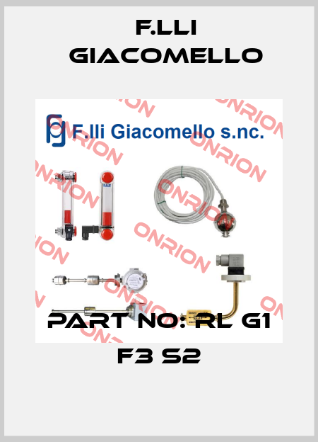 part no: RL G1 F3 S2 F.lli Giacomello
