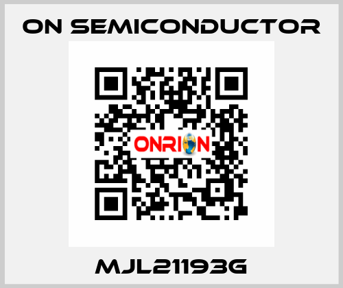 MJL21193G On Semiconductor