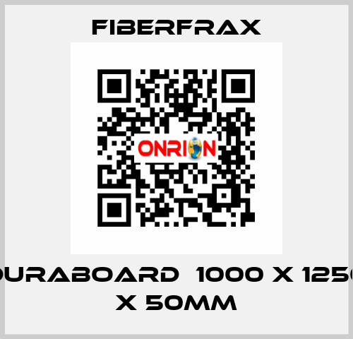 Duraboard  1000 x 1250 x 50mm Fiberfrax