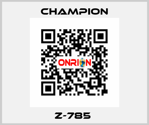 Z-785  Champion