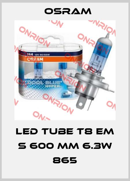 LED TUBE T8 EM S 600 mm 6.3W 865 Osram