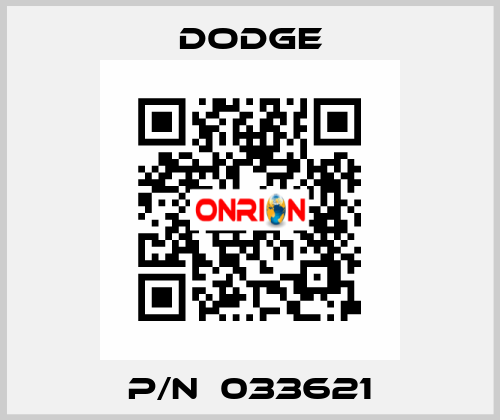 P/N：033621 Dodge