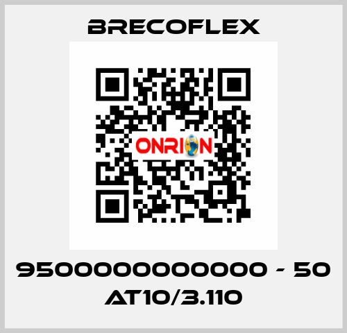 9500000000000 - 50 AT10/3.110 Brecoflex