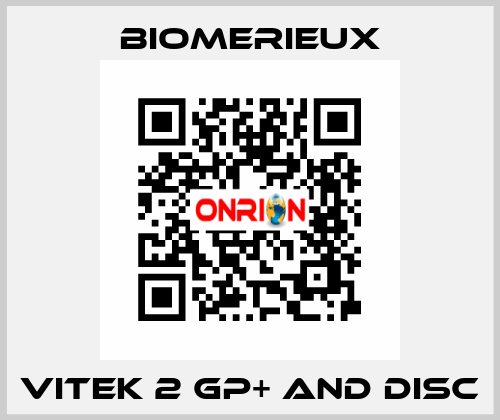 Vitek 2 GP+ and disc Biomerieux