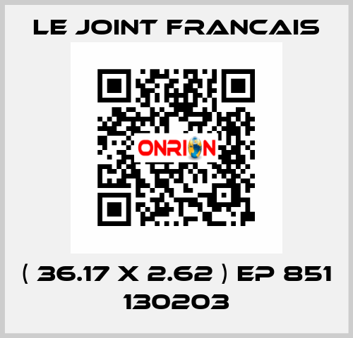 ( 36.17 x 2.62 ) EP 851 130203 LE JOINT FRANCAIS