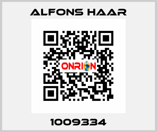 1009334 ALFONS HAAR