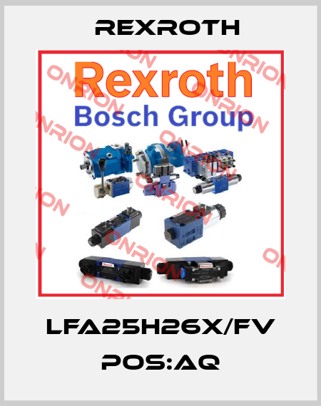 LFA25H26X/FV POS:AQ Rexroth