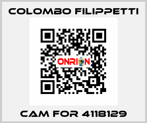 Cam for 4118129 Colombo Filippetti