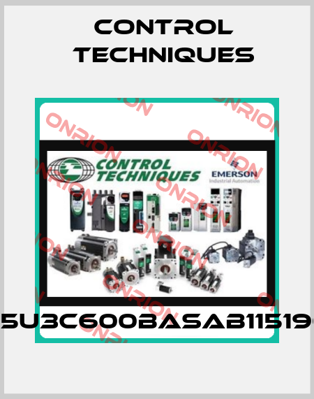 115U3C600BASAB115190 Control Techniques