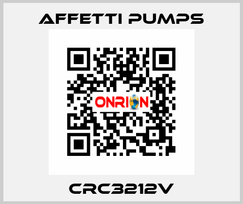 CRC3212V Affetti pumps