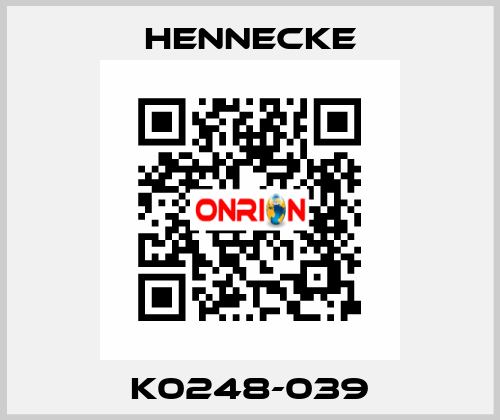 K0248-039 Hennecke