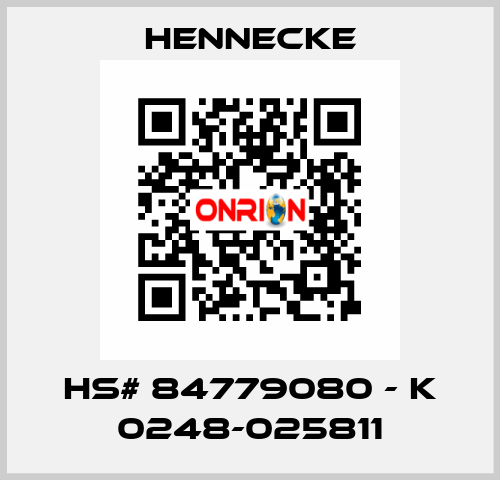 HS# 84779080 - K 0248-025811 Hennecke