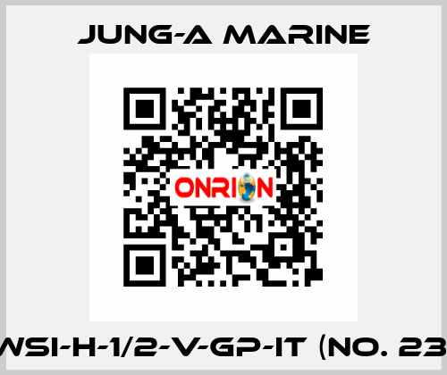 WSI-H-1/2-V-GP-IT (No. 23) JUNG-A MARINE