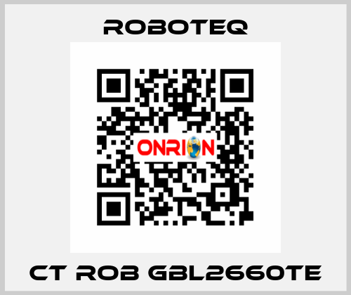 CT ROB GBL2660TE Roboteq