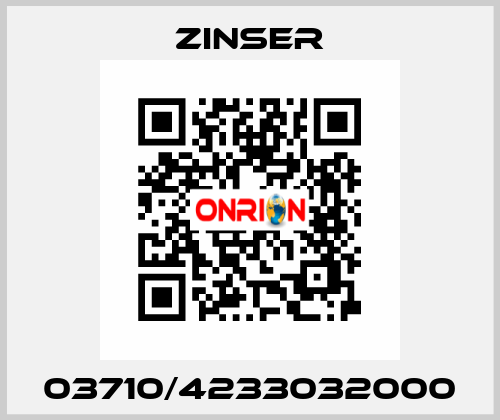 03710/4233032000 Zinser