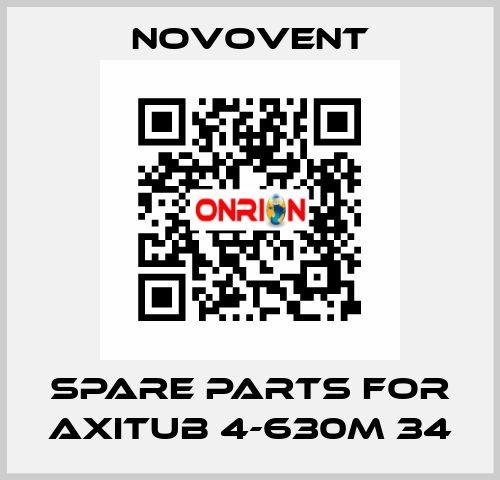 Spare parts for AXITUB 4-630M 34 Novovent