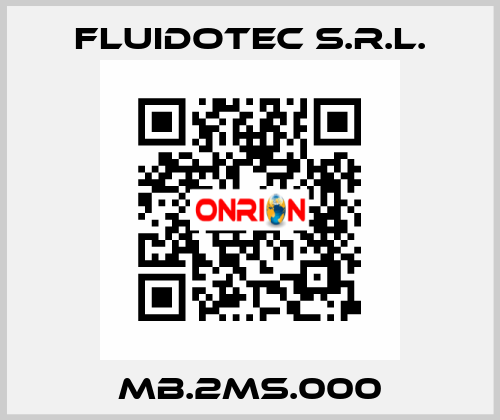 MB.2MS.000 FLUIDOTEC S.r.l.