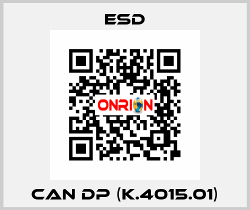 CAN DP (K.4015.01) ESD