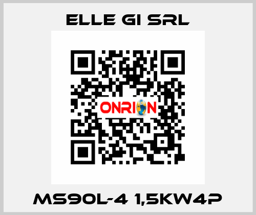 MS90L-4 1,5KW4P ELLE GI SRL