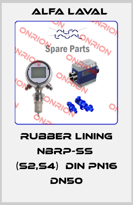 Rubber Lining NBRP-SS  (S2,S4)  DIN PN16 DN50 Alfa Laval