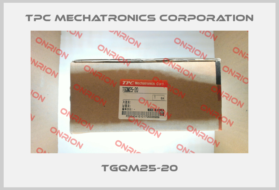 TGQM25-20 TPC Mechatronics Corporation