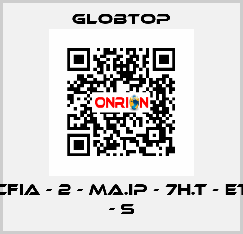 CFIA - 2 - MA.IP - 7H.T - ET - S Globtop