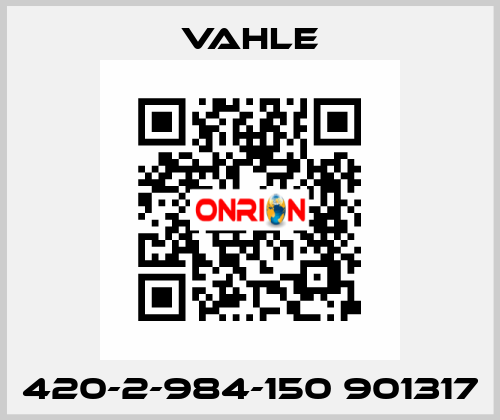 420-2-984-150 901317 Vahle