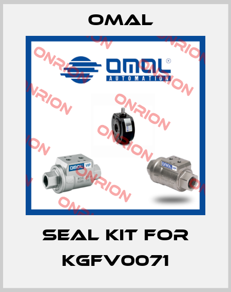 seal kit for KGFV0071 Omal