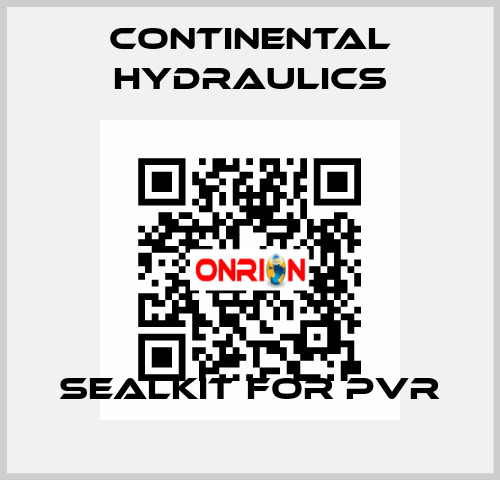 Sealkit for PVR Continental Hydraulics