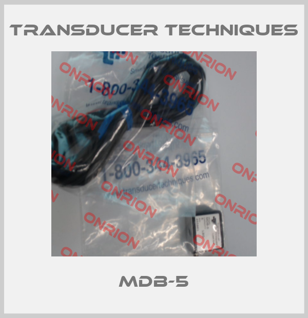 MDB-5 Transducer Techniques