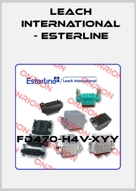 FD470-H4V-XYY Leach International - Esterline