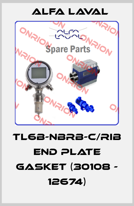 TL6B-NBRB-C/RIB END PLATE GASKET (30108 - 12674) Alfa Laval