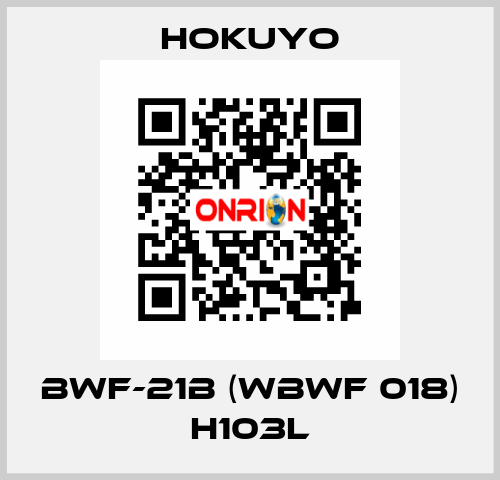 BWF-21B (WBWF 018) H103L Hokuyo