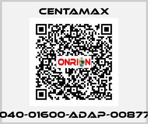 0040-01600-ADAP-008777 CENTAMAX