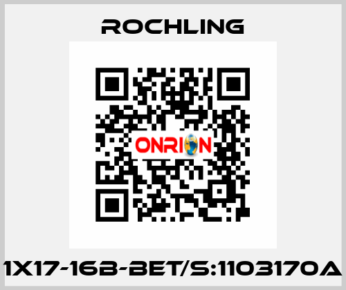 1X17-16B-BET/S:1103170A ROCHLING