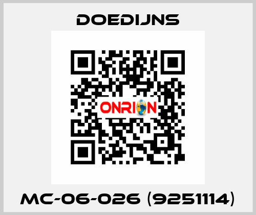 MC-06-026 (9251114) Doedijns