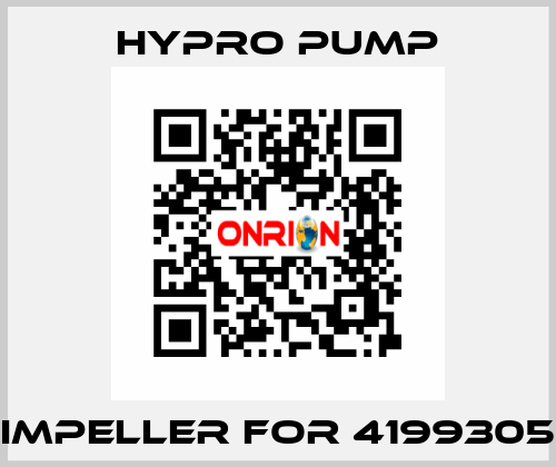 Impeller For 4199305 Hypro Pump