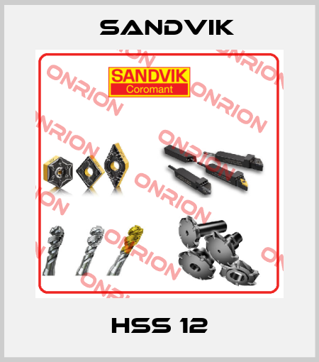 HSS 12 Sandvik