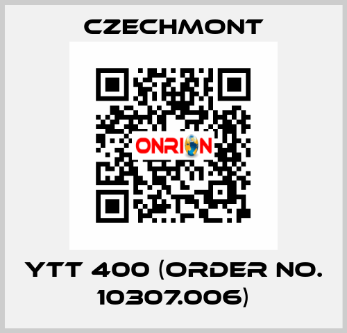 YTT 400 (order no. 10307.006) Czechmont