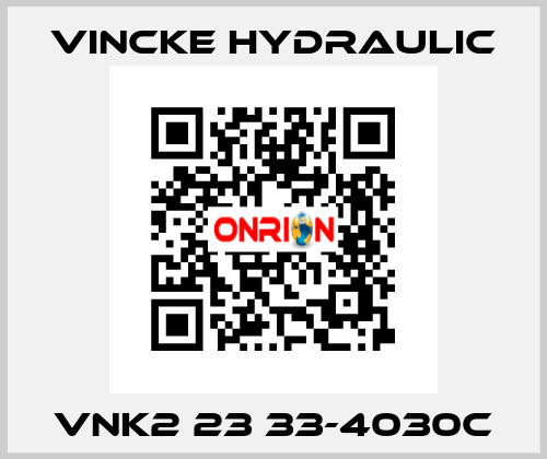 VNK2 23 33-4030C VINCKE HYDRAULIC